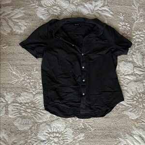 Brixton Men's Black Casual Button Down Shirt